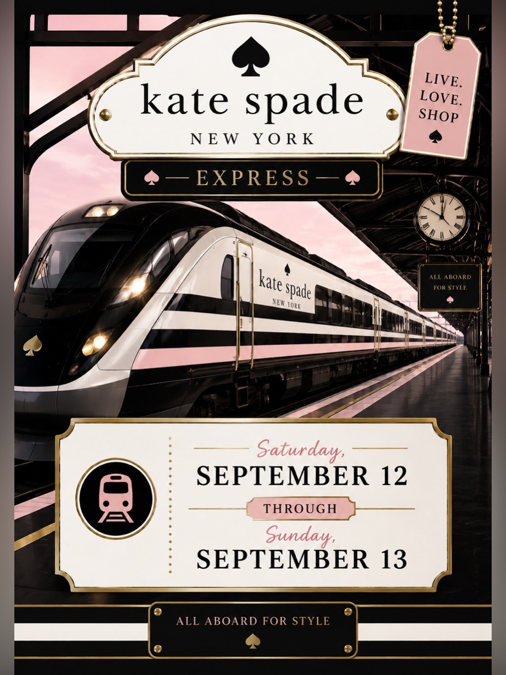 9/12 & 9/13 Kate ♠️ Express!